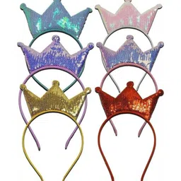 KRENOZ Unisex Kids Set of 6 Hairband image 2