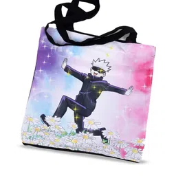 COMICSENSE Jujutsu Kaisen Anime Printed Shopper Tote Bag-picture-13