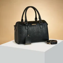 Forever Glam by Pantaloons Textured Structured Handheld Bag-picture-17