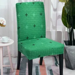 HOUSE OF QUIRK Printed Removable Chair Cover-image-30