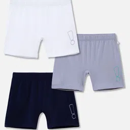 You Got Plan B Girls Pack of 3 High-Rise Antimicrobial Shorts-picture-22