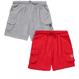 Growing Tree Kids Pack Of 2 Outdoor Antimicrobial Technology Organic Cotton Shorts-picture-33