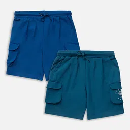 Growing Tree Kids Pack Of 2 Outdoor Antimicrobial Technology Organic Cotton Shorts-picture-34