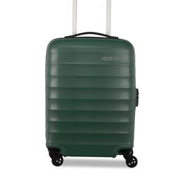 AMERICAN TOURISTER Green Textured Hard-Sided Trolley Suitcases-image-26