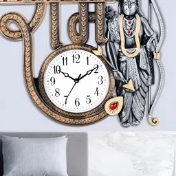 Attractionz SilverToned and White Analogue Traditional Wall Clock-image-36