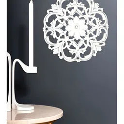 VAS collection home White Textured Wooden Wall Hangings-picture-37