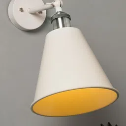 Homesake  White Solid Cone Metal Wall Lamps-image-59