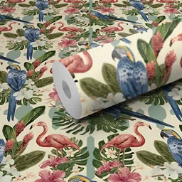 WALLWEAR Green & Blue Birds and Animals Printed Wall Sticker-picture-23