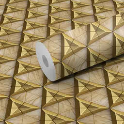 WALLWEAR Yellow Self Adhesive Removable Wallpaper-image-10