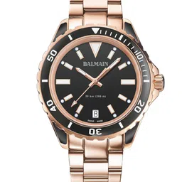 Balmain Women Brass Patterned Dial & Stainless Steel Straps Analogue Watch B43373365-picture-19