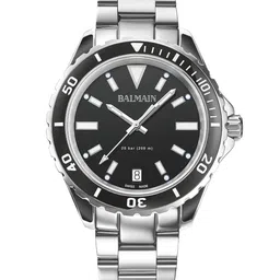 Balmain Women Brass Patterned Dial & Stainless Steel Straps Analogue Watch B43313365-picture-23