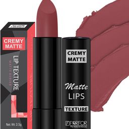 FORFOR Creamy Matte Long Lasting Lipstick with Jojoba Oil & Vitamin E - Brick Red 110-picture-46