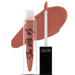 Renee Stay With Me Non Transfer Matte Liquid Lipstick with Vitamin E 5ml- Creme Of Caramel-picture-23