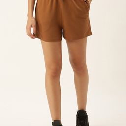De Moza Women Mid-Rise Regular Fit Cotton Shorts-picture-47