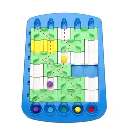 CHOCOZONE Blue Finding Routes Brain Teasers IQ Puzzle & STEM Educational Toy-picture-23