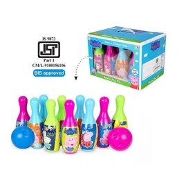 ITOYS Kids Pink & Blue Bowling Set-picture-33