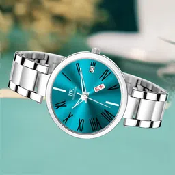 IIK COLLECTION Women Dial & Stainless Steel Bracelet Style Straps Analogue Watch IIK-2075W-DND-picture-32