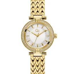 GC Women Embellished Dial & Bracelet Style Straps Analogue Watch- Z22002L1MF-picture-30