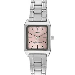 CASIO Women Titanium Dial & Stainless Steel Bracelet Style Straps Analogue Watch A2281-image-2