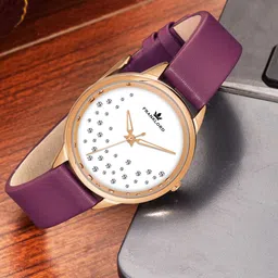 Franklord Women Leather Bracelet Style Straps Analogue Watch F-103 RL A-picture-20