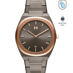 MVMT Men Charcoal Grey Dial & Gunmetal Toned Bracelet Style Straps Analogue Watch 28000172-picture-29