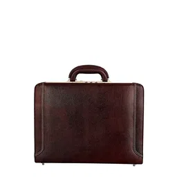 RICHSIGN Unisex Brown Leather Laptop Bag-picture-31