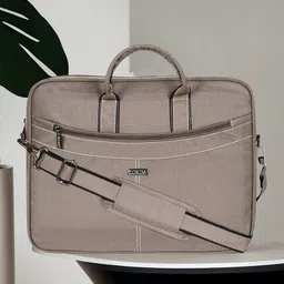 LOREM Men Textured Laptop Bag image 1