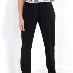 BRAVE SOUL Men Knitted Pure Cotton Lounge Pants-picture-41