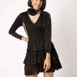 BLANC9 Women Fit & Flare Dress-picture-18