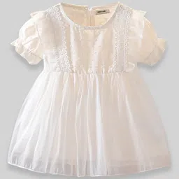 INCLUD Cape Sleeve Fit & Flare Dress-picture-36