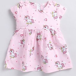 Toonyport Conversational Printed Fit & Flare Cotton Dress-picture-36