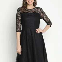 DRAAX Fashions Fit & Flare Dress image 1