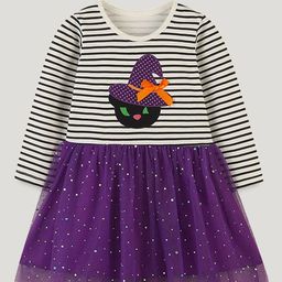 StyleCast Striped Long Sleeves Cotton Fit and Flare Dress-picture-17