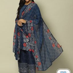 Rangriti Floral Printed Straight Kurta-picture-20
