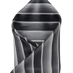 Alvaro Castagnino Men's Grey & Black Colourblocked Pocket Square-picture-6