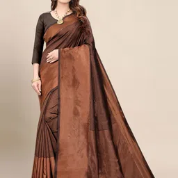 Aldwych Woven Design Zari Banarasi Saree-picture-18