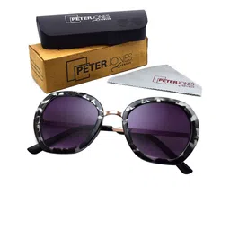 Peter Jones Eyewear Women Oversized Sunglasses with UV Protected Lens RD020GDA_S-image-14