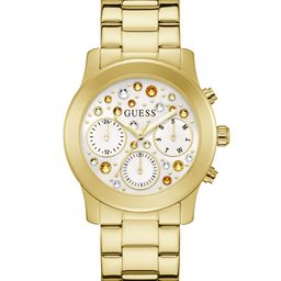 GUESS Women Embellished Dial Bracelet Analogue Multi Function Watch GW0559L2-picture-28