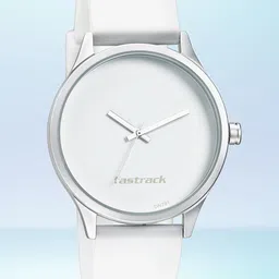 Fastrack Unisex White Aluminium Dial & White Straps Analogue Watch 68031AP10-picture-35