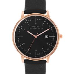 French Connection Men Printed Leather Straps Analogue Watch FCN00094E-picture-46