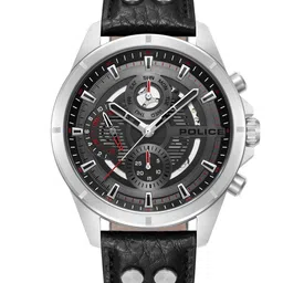 Police Men Leather Straps Analogue Watch PLPEWJF0004601-image-81