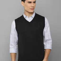 Allen Solly Men Grey Sweater Vest-picture-17