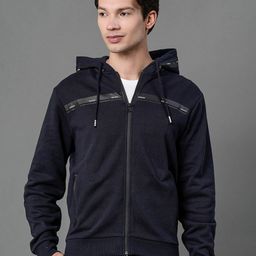 Red Tape Men Navy Blue Solid Hooded Sweatshirt-picture-28