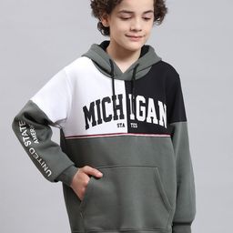 Monte Carlo Boys Colourblocked Hooded Cotton Pullover Sweatshirt-picture-31