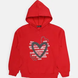 TRE&PASS Girls Self-Design Winter Sweatshirt-picture-40