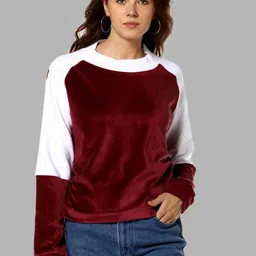 Campus Sutra Women Red Sweatshirt-picture-30
