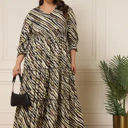 DEEBACO Print Maxi Dress-image-0