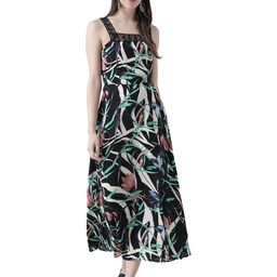 DODO & MOA Tropical Chiffon Maxi Dress-picture-42