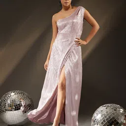 KALINI One Shoulder Maxi Dress-image-53