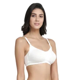 Inner Sense Organic Antimicrobial Soft Feeding Bra with Removable Pads Pack of 3 - Multi-Color image 4